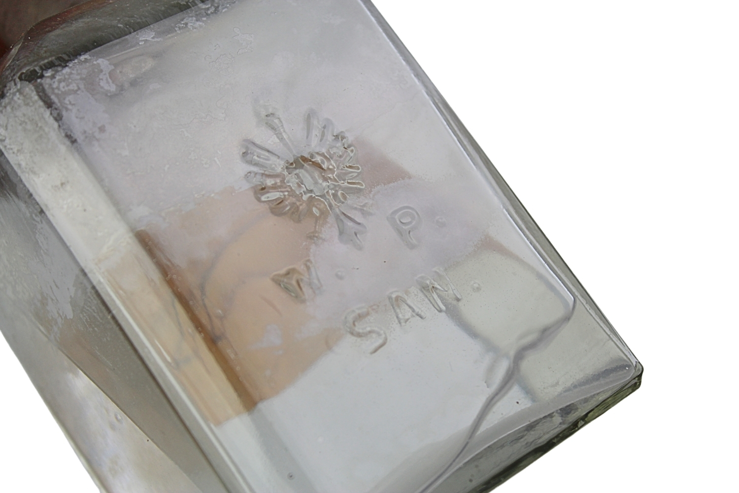 II RP Butelka WP SAN Główna Składnica Sanitarna 1938 500ml