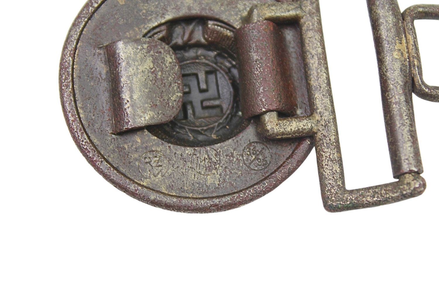 KLAMRA OFICERSKA SS RZM SS 36/36 Alpaka.