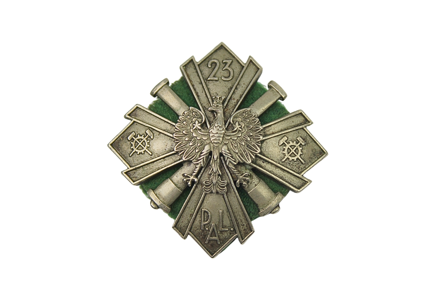Odznaka 23 Pułk Artylerii Lekkiej Grabski 