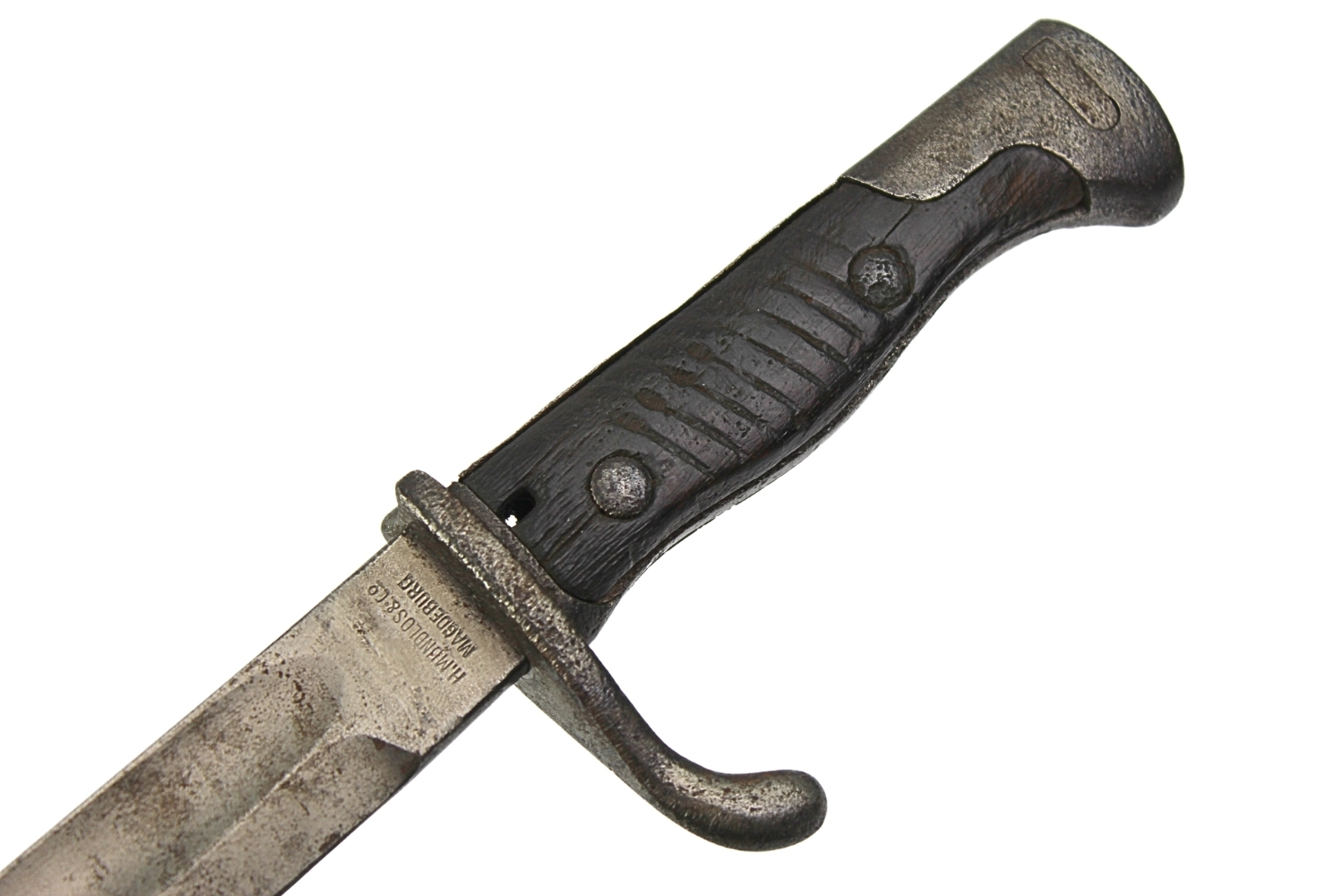 Bagnet niemiecki wz.98 05 „Liść” H.Mundlos&Co Magdeburg 1917