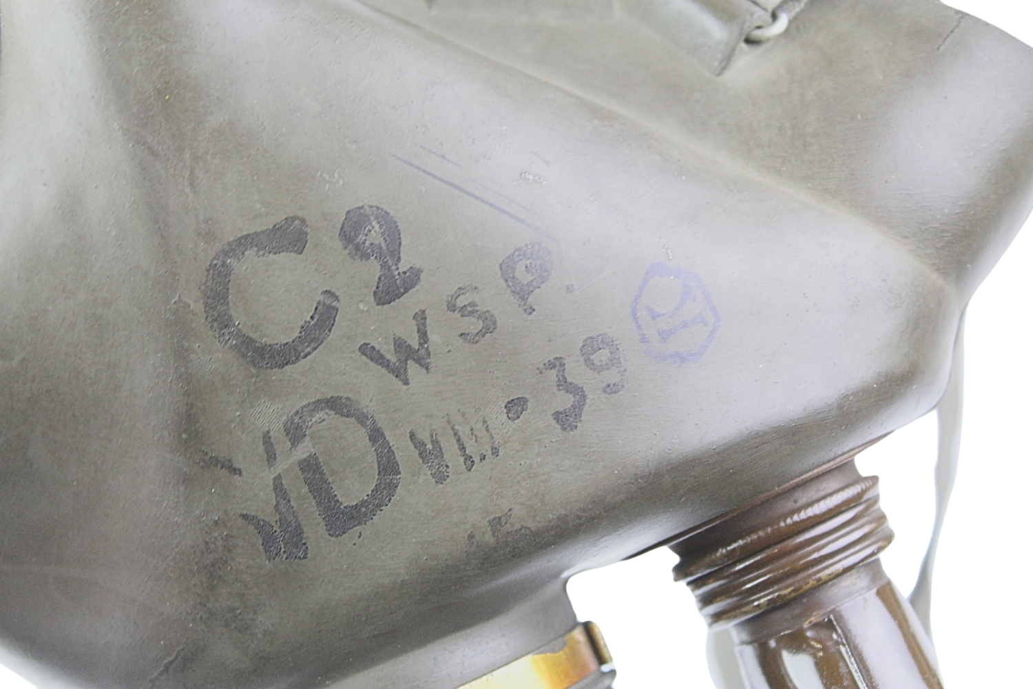 II RP Maska przeciwgazowa C2 z pochłaniaczem 1939