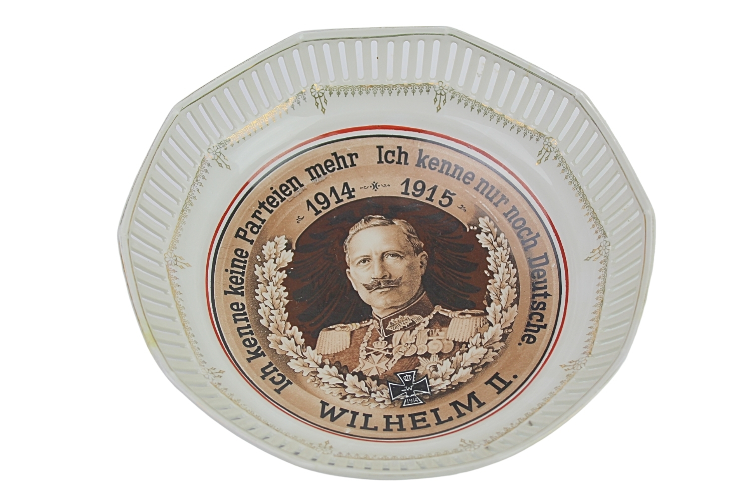 Talerz Wilhelm II 1914 - 1915 
