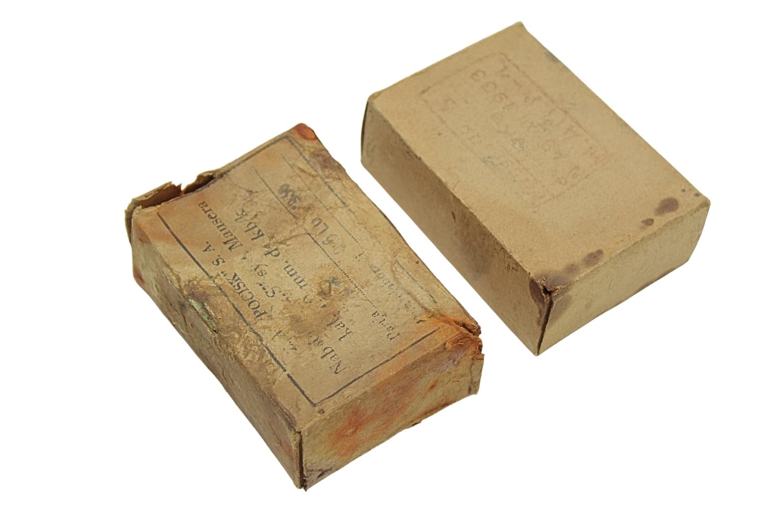 II RP Opakowania na amunicje 7,92mm Z.A. „Pocisk” S.A. 1936, W.Am. nr.1 1933