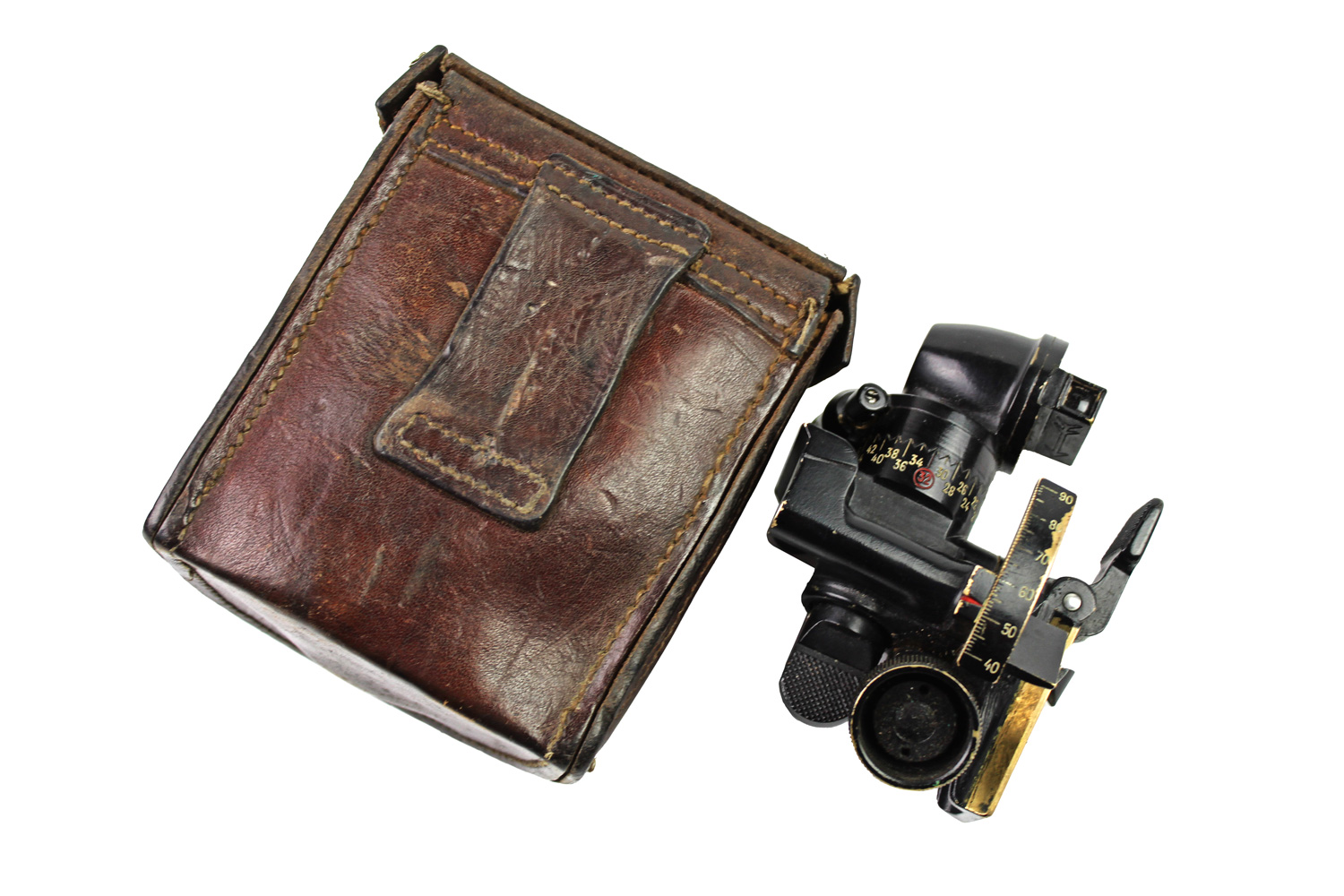 II RP Celownik Moździerz Stockes Brand 81mm wz.31 Francja 