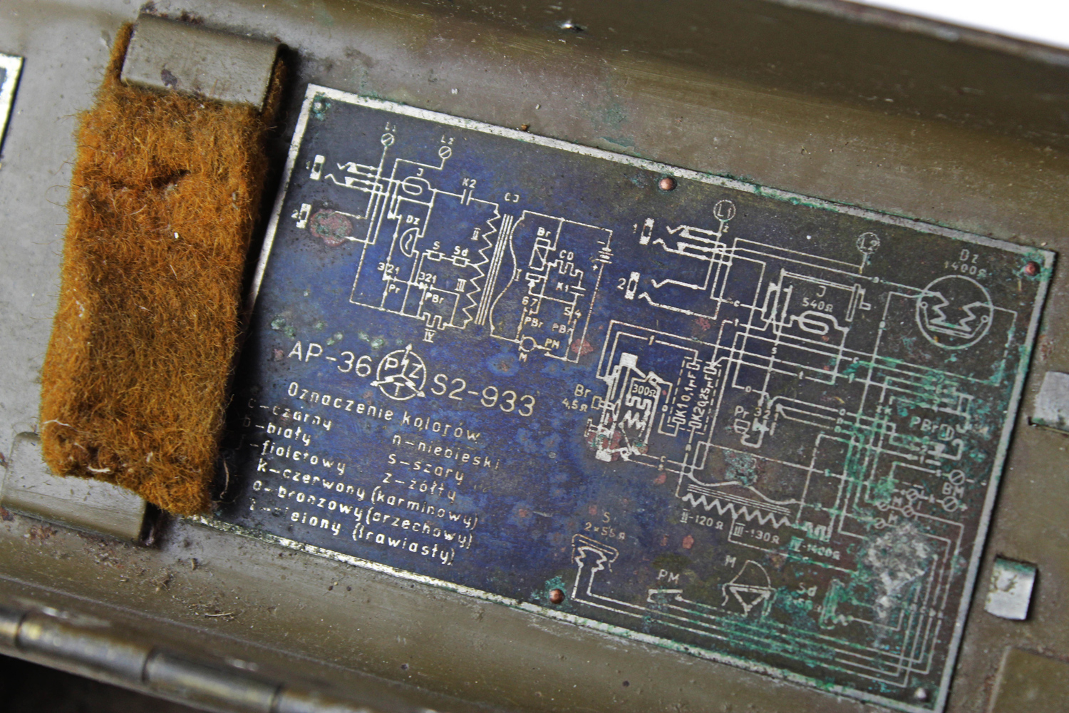 II RP Telefon polowy AP-36 1938