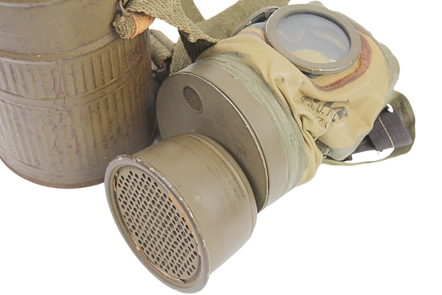 II RP Maska przeciwgazowa RSC 1939 z puszką