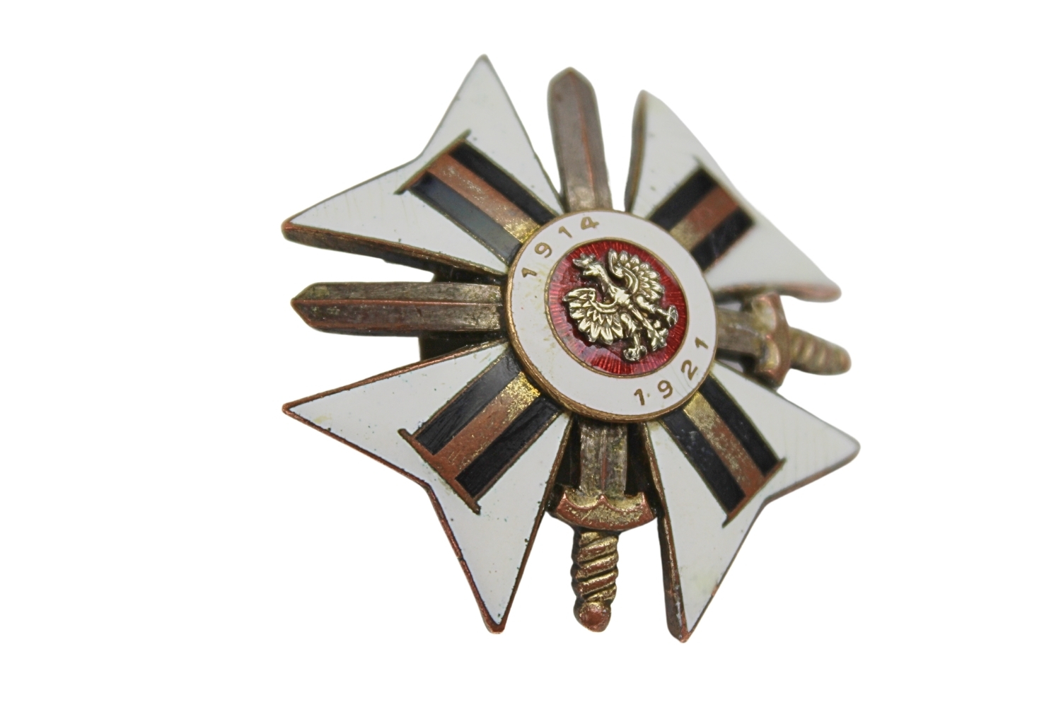 II RP Odznaka Związek Byłych Ochotników Armii Polskiej