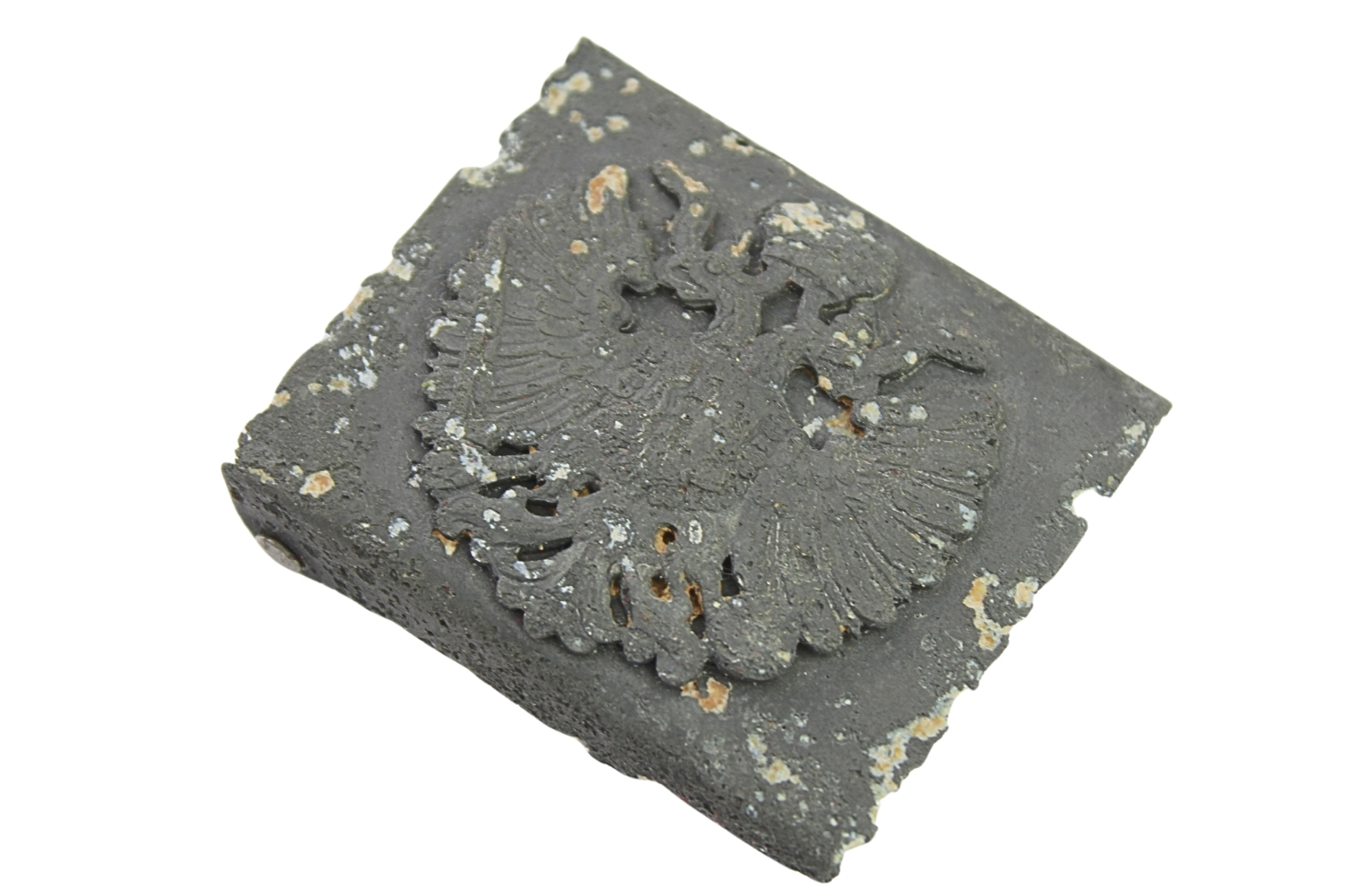 Klamra cynkowa Austro-Węgry z nakładanym orłem 