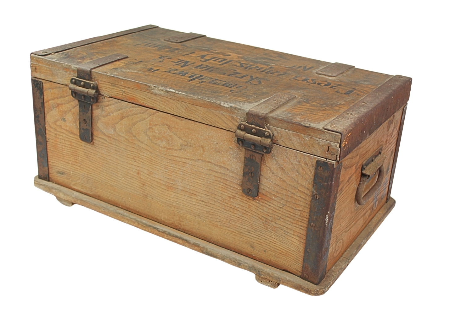 II RP Skrzynia Haubica 100mm wz.14/19 P. Części zapasowe lufy i zamka 1938