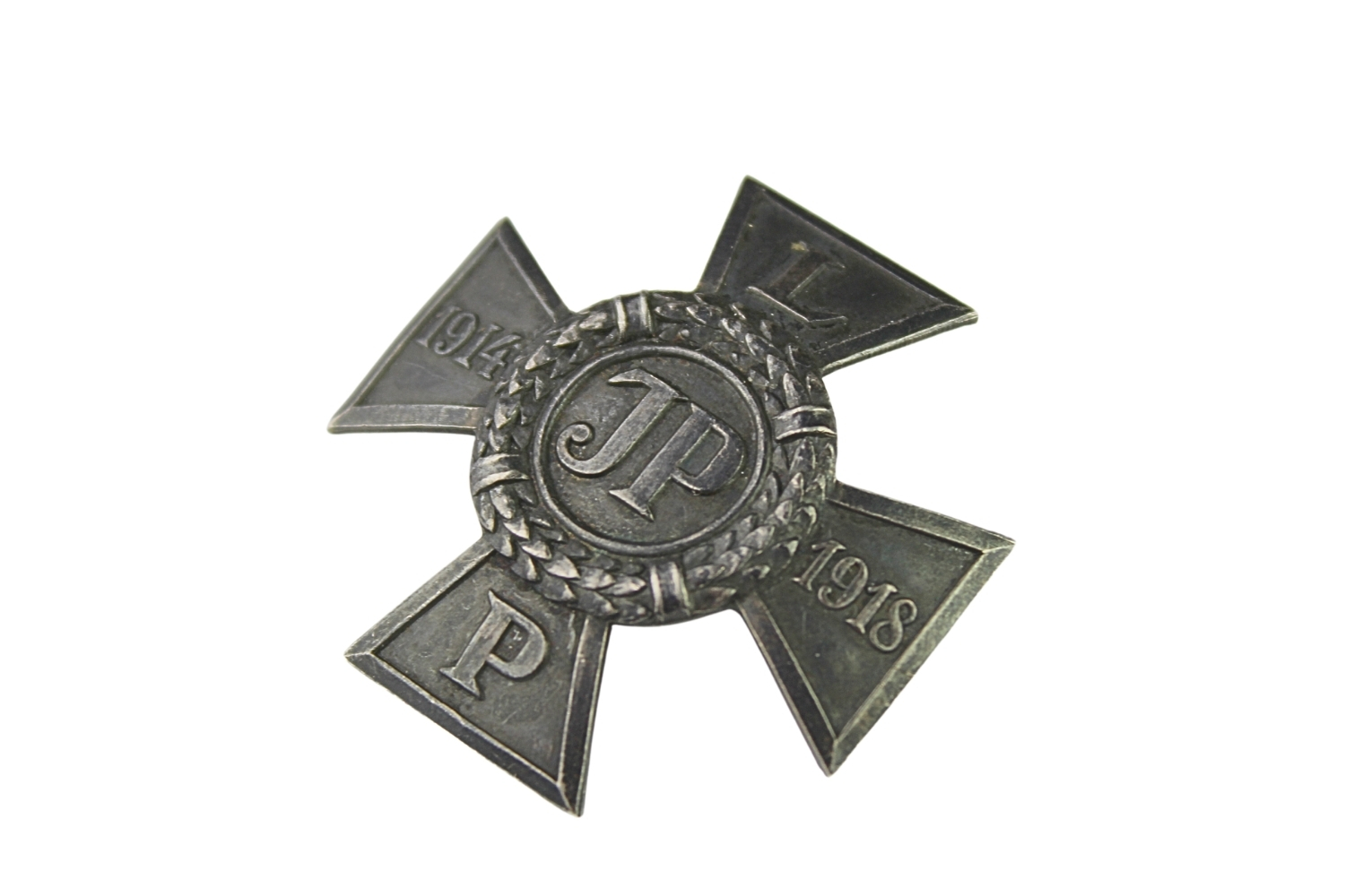 II RP KRZYŻ LEGIONOWY JP 1914-1918 J. MICHROWSKI SREBRO