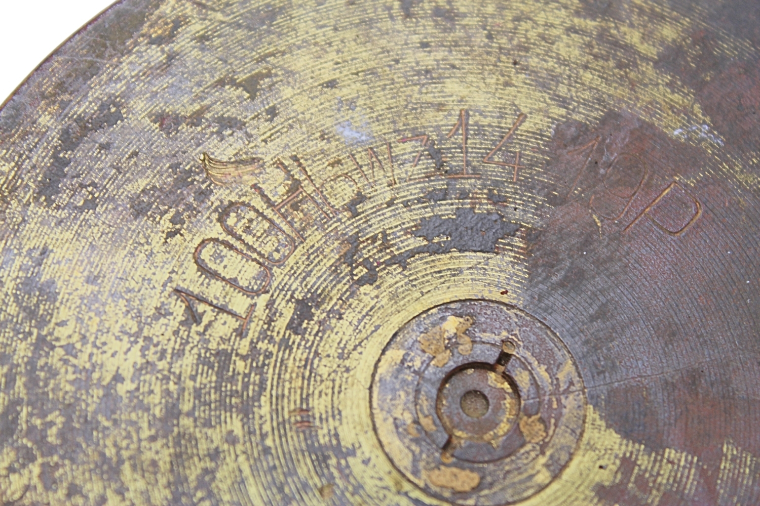 II RP Łuska Haubica 100mm wz.14/19 P 1934  Orzeł skorupa dekoracyjna 