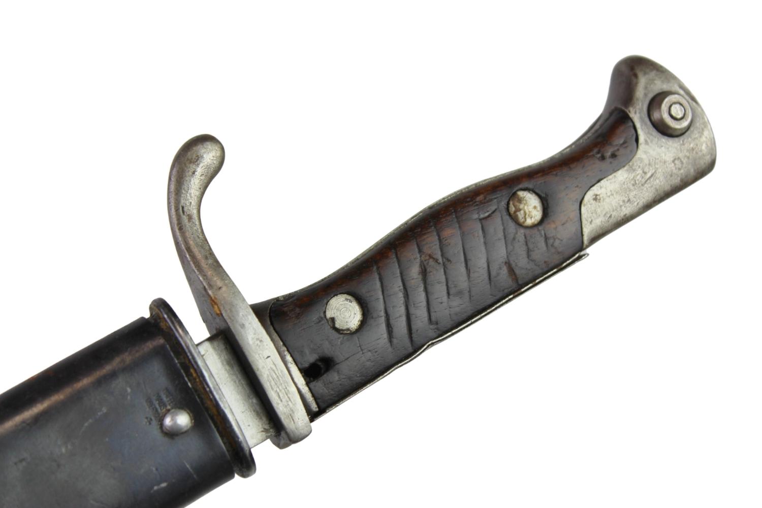 Bagnet wz.98 05 Waffenfabrik Mauser A.G. Oberndorf a.N skracany