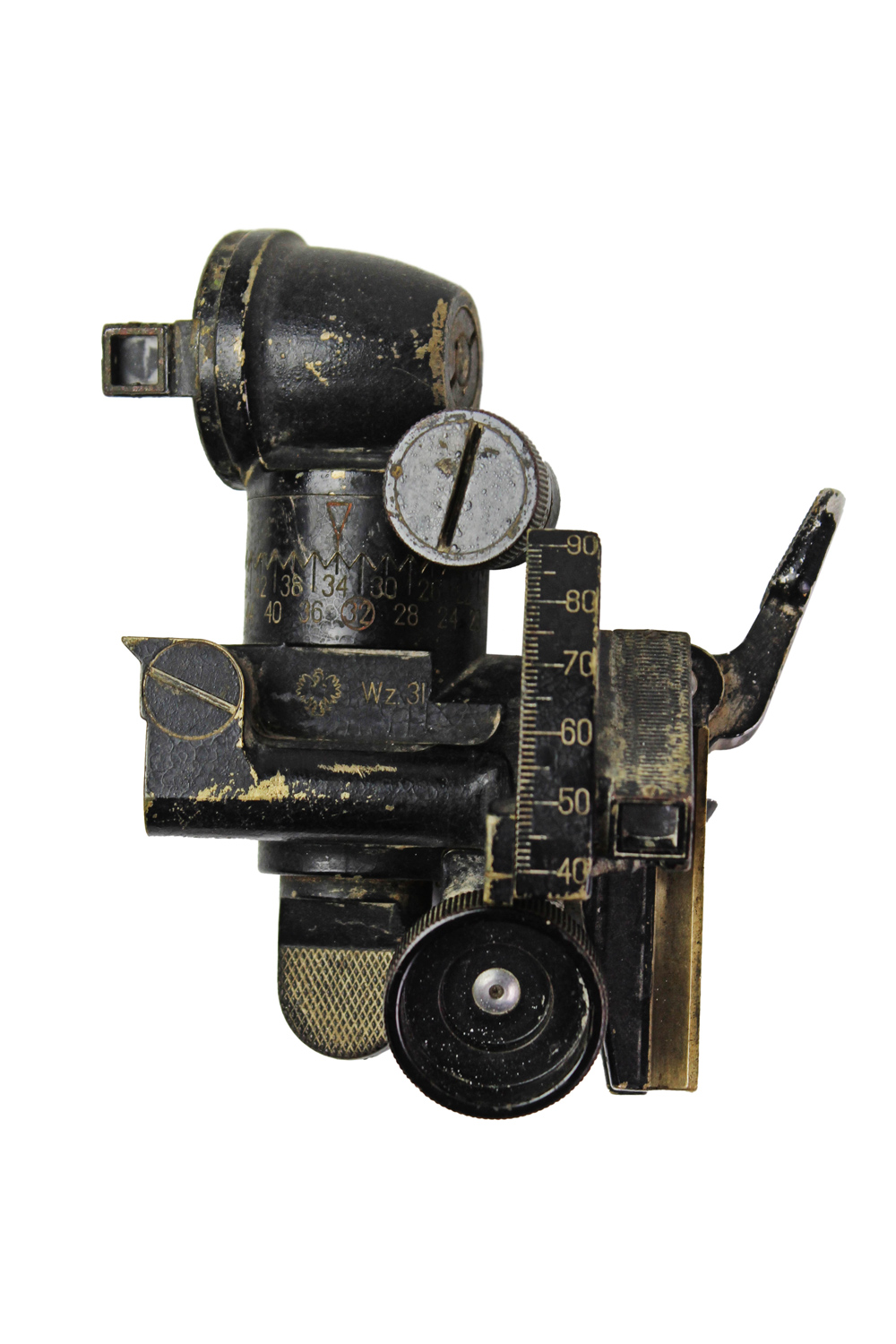 II RP Celownik moździerz Stockes Brandt 81mm wz.31 PZO Warszawa