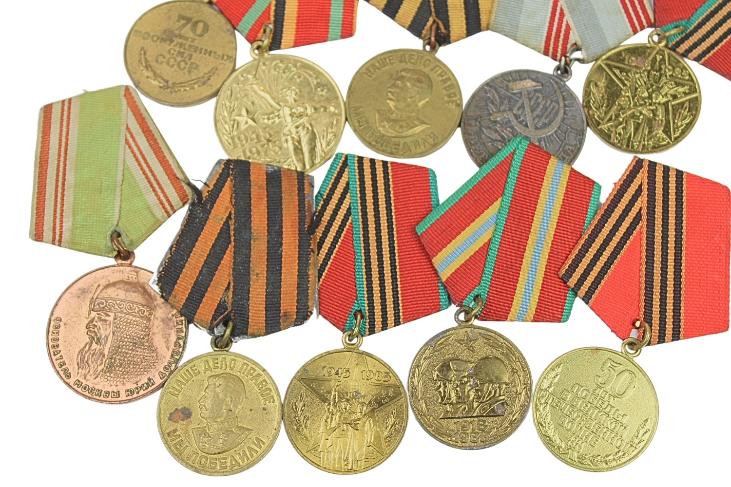 Duży zestaw medali ZSRR 