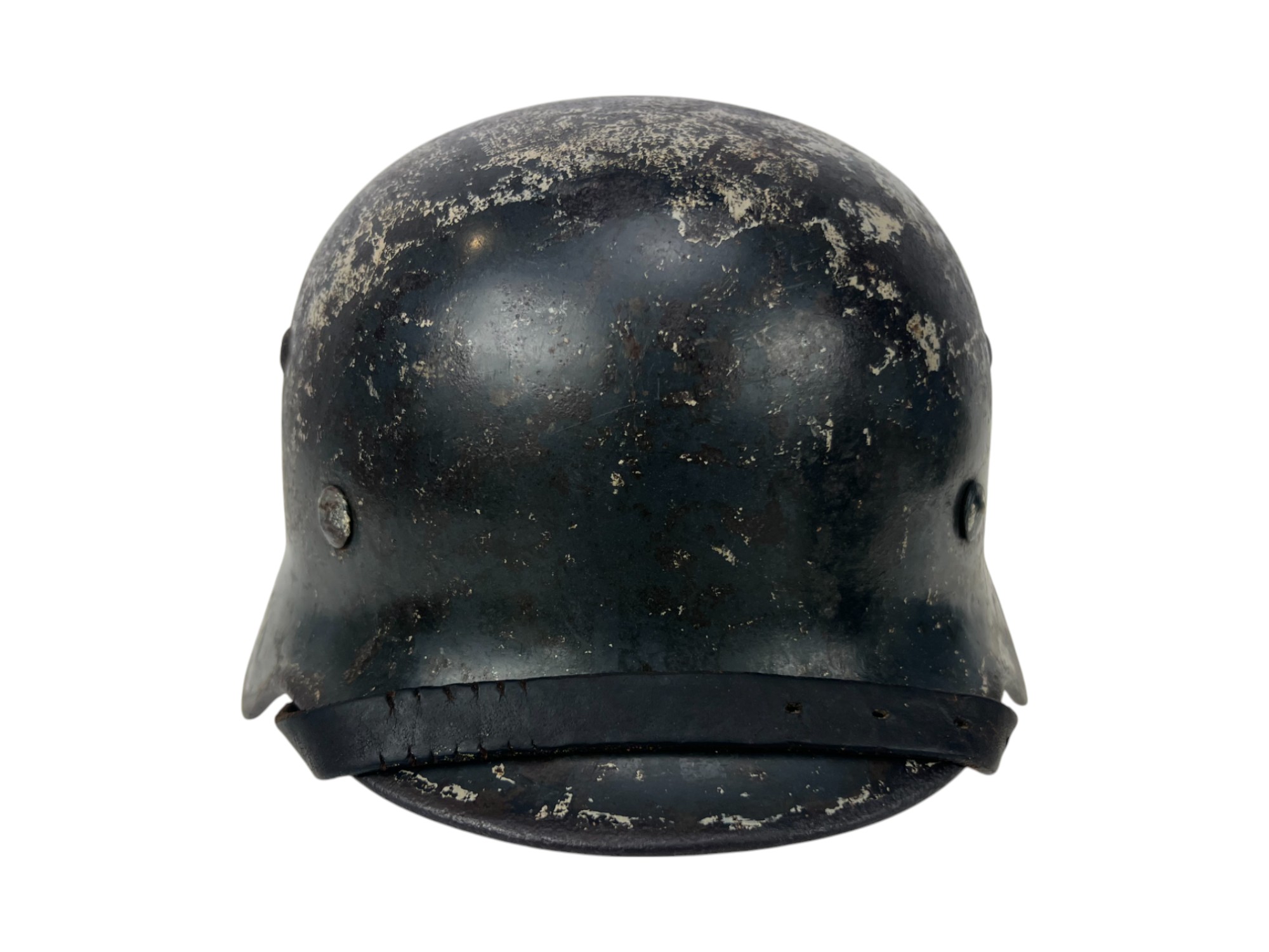 Hełm niemiecki m35 Luftwaffe kamuflaż zimowy