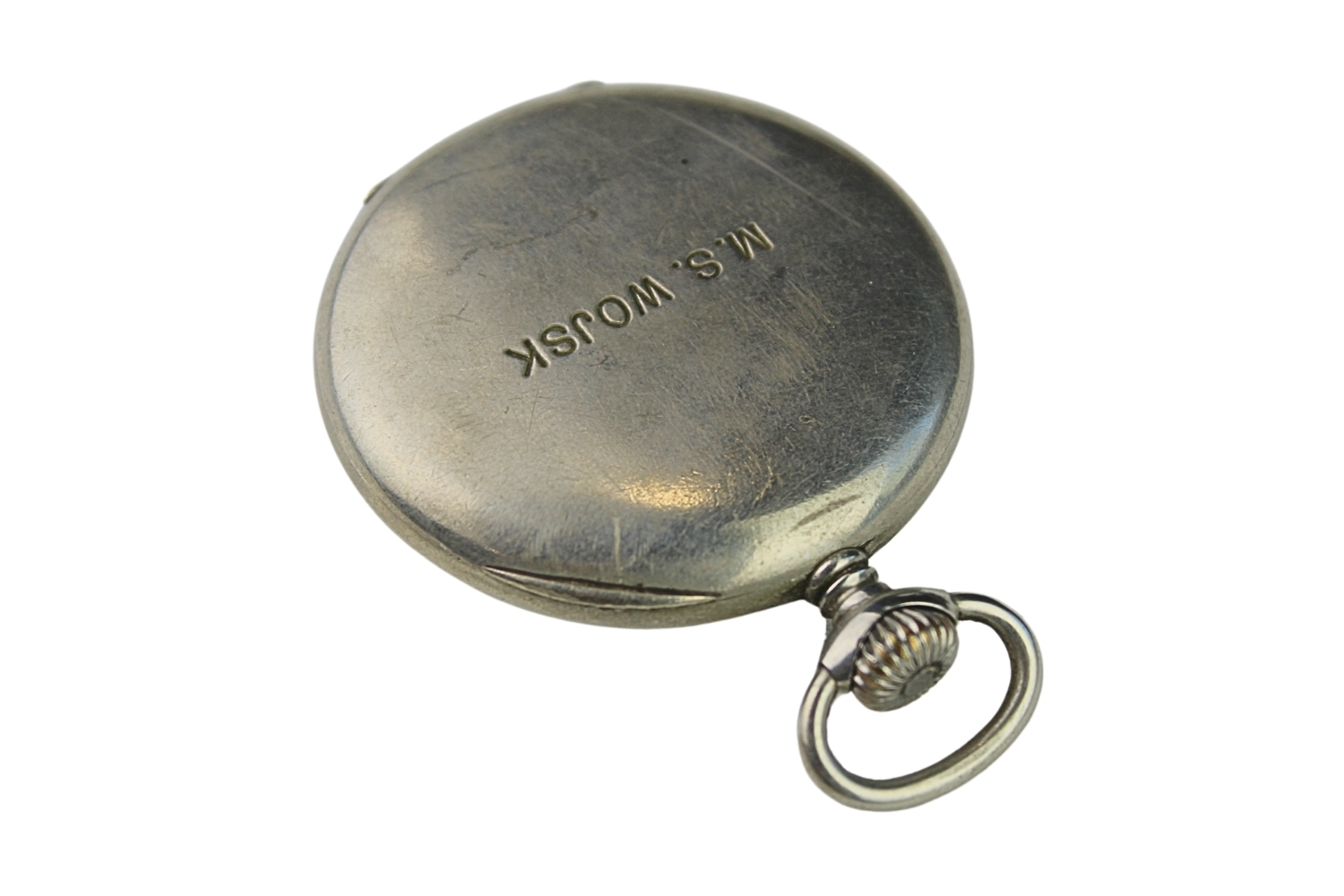 II RP Zegarek kieszonkowy M.S. WOJSK Z.Jeznacki Warszawa 