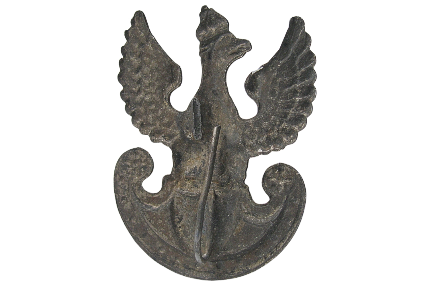 Orzeł legionowy wz.17 produkcji Chylińskiego stalowy- rzadkość