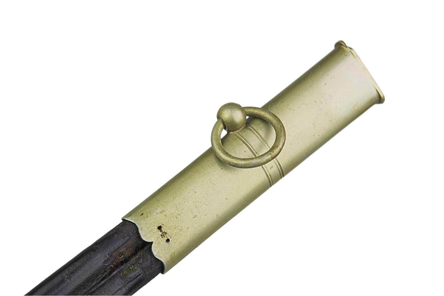 Szabla skórzana pochwa dekor