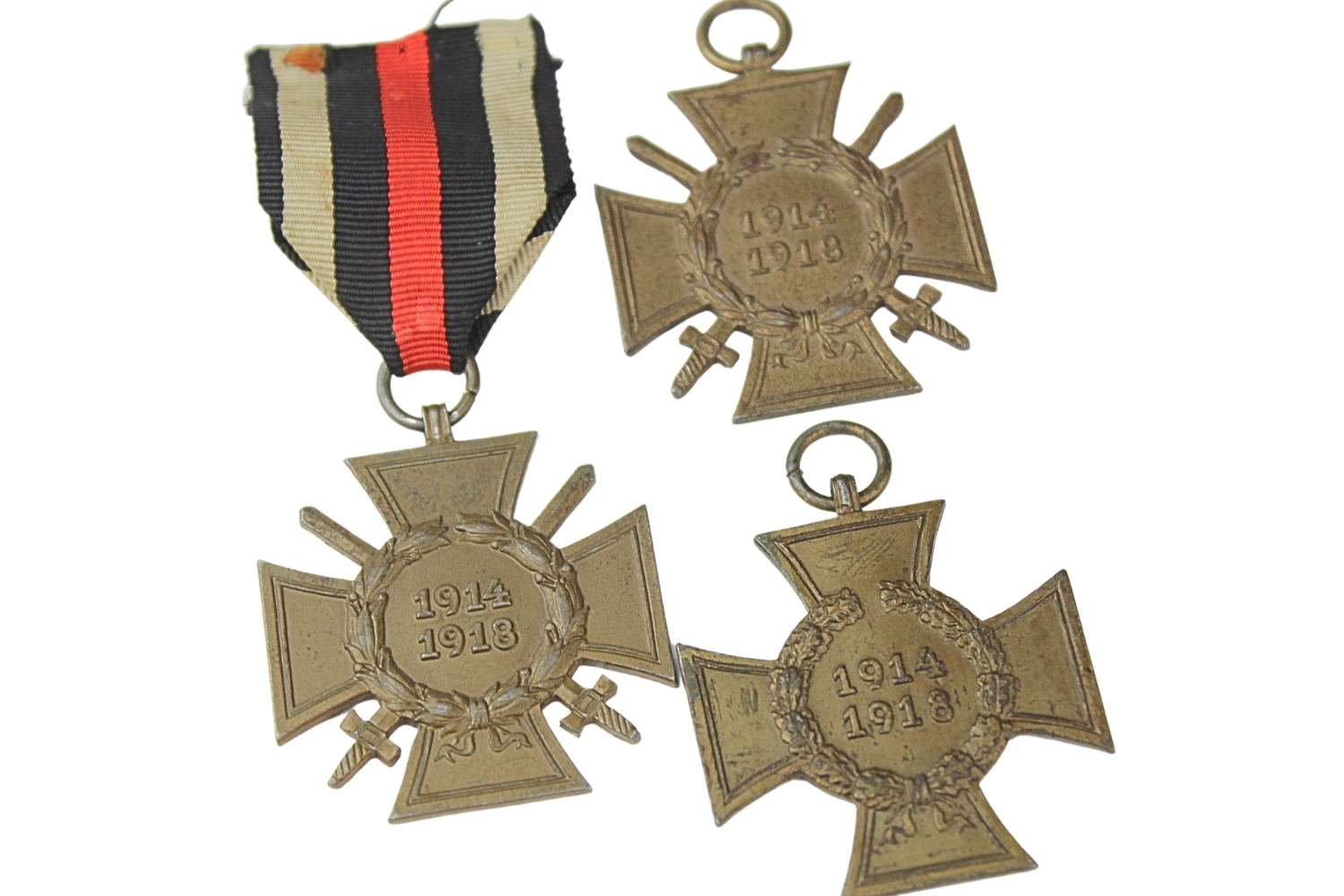 Zestaw niemieckich krzyży za wojnę 1914-1918