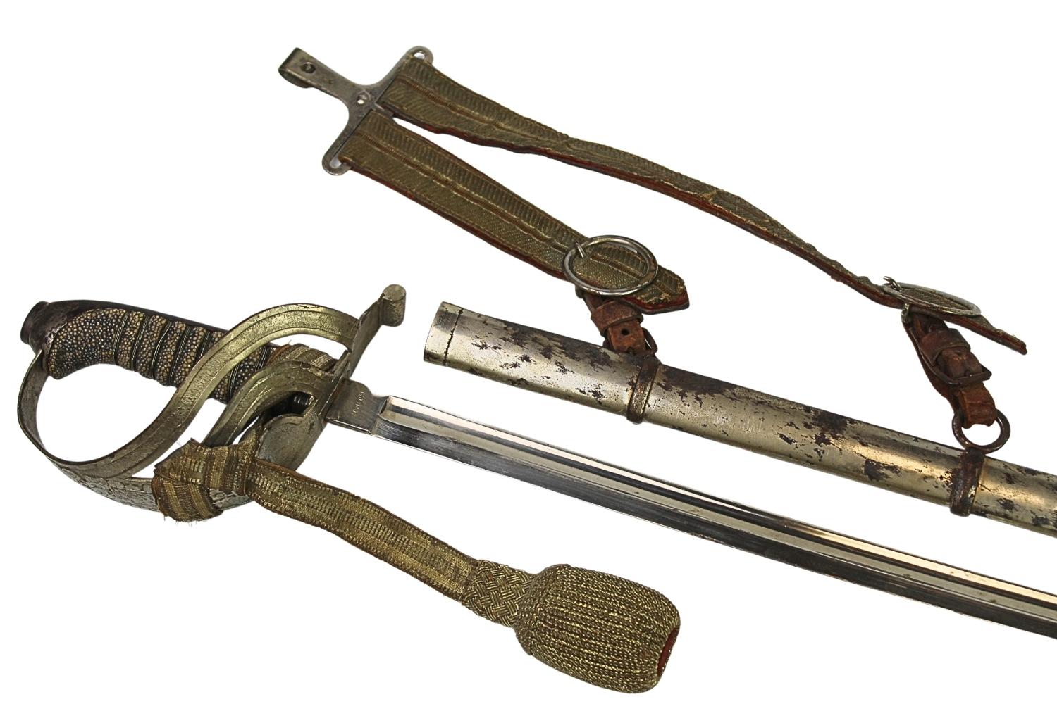 Szabla Czechosłowacka CET HSH z temblakiem i rapciami 