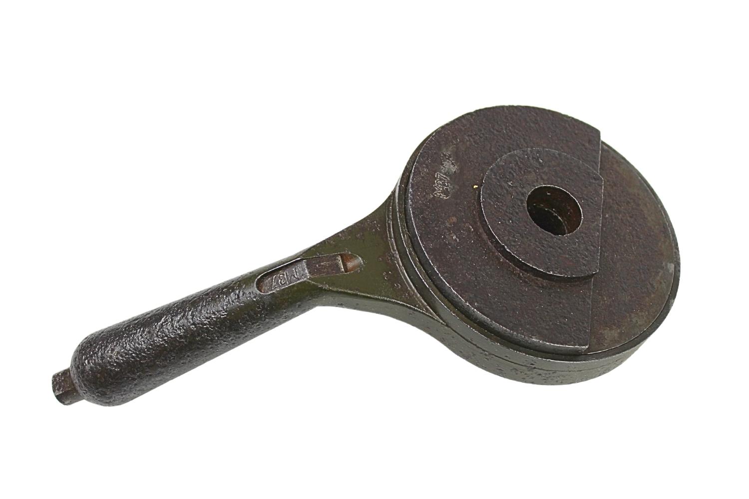 II RP Patelnia, dźwignia rygla zamka armata 37mm wz.36 Bofors 