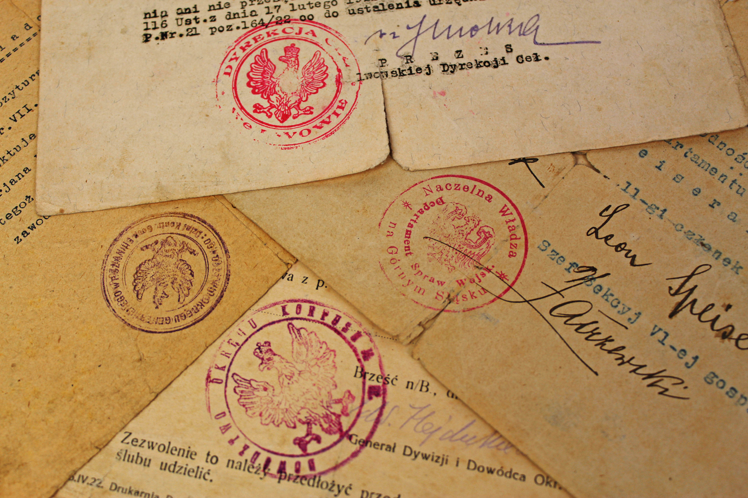 II RP PRL Zestaw po poruczniku Marianie Speisnerze