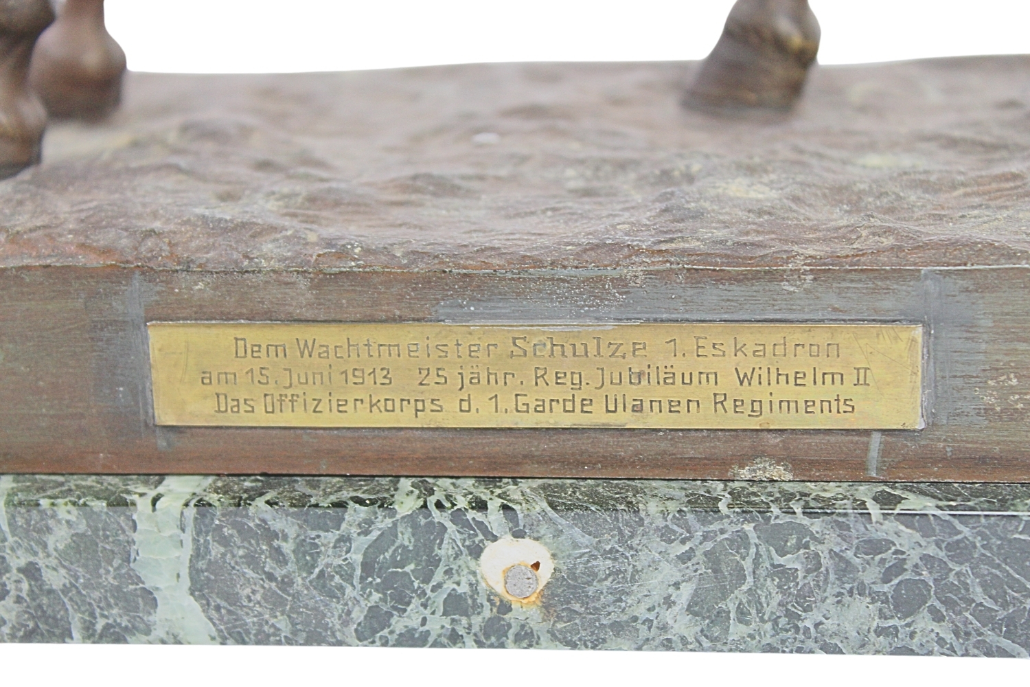 Figura pamiątkowa Ułan 1 Pułk Ułanów Gwardii 1913 