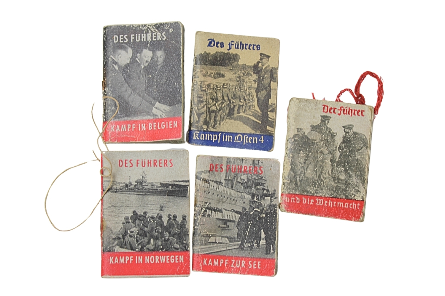 Zestaw książeczek propagandowych WHW 1939-1940