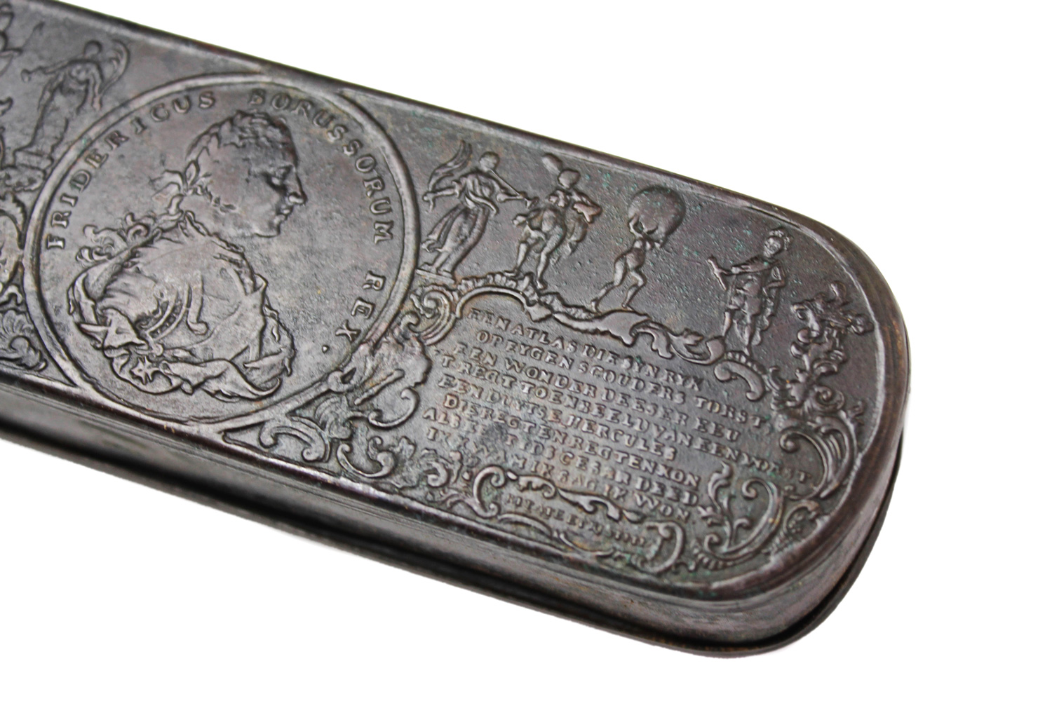 TABAKIERKA FRIDERICUS BORUSSORUM REX XVIII W.