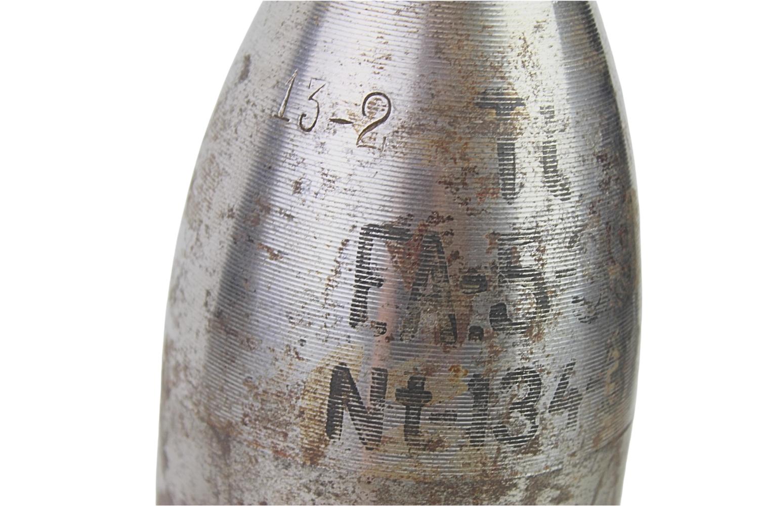 II RP 100mm Haubica wz.14 19 granat wz.31 Skorupa Dekoracyjna UNIKAT