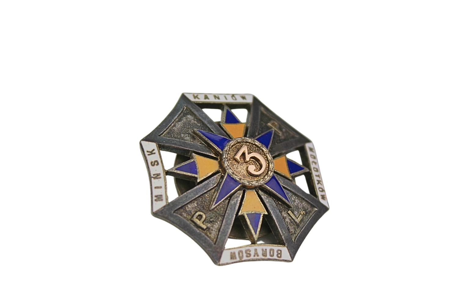 II RP Odznaka 3 Pułk Piechoty legionów Lipczyński Srebro