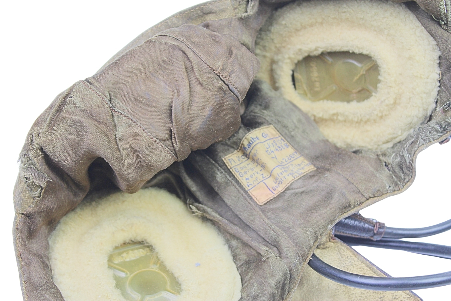 NIEMCY HEŁMOFON LOTNICZY LUFTWAFFE