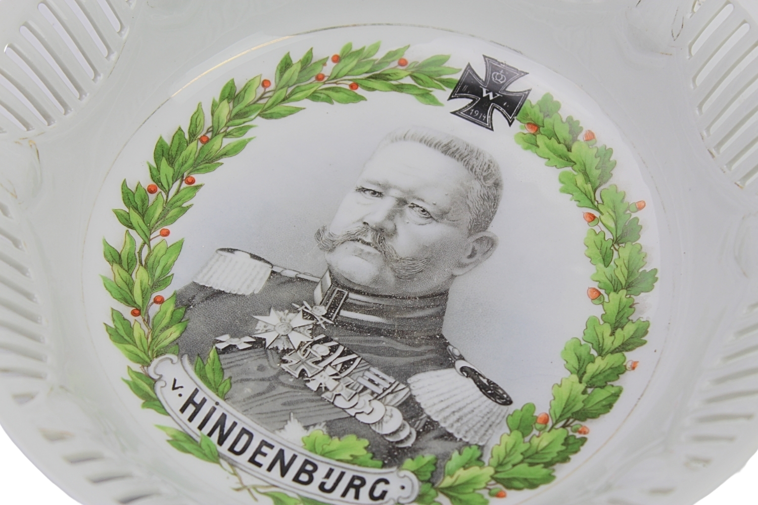 Talerz niemiecki 1914 Hindenburg