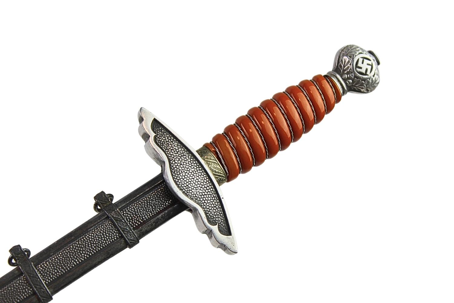 Kordzik Luftwaffe DRGM miniaturowy  