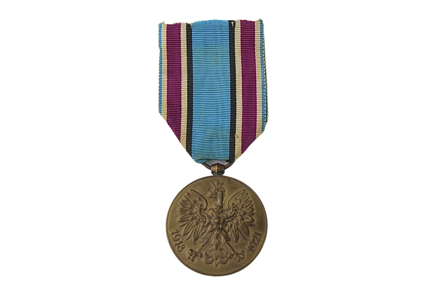II RP Medal za wojnę 1918-1921 Francja Arthus Bertranda