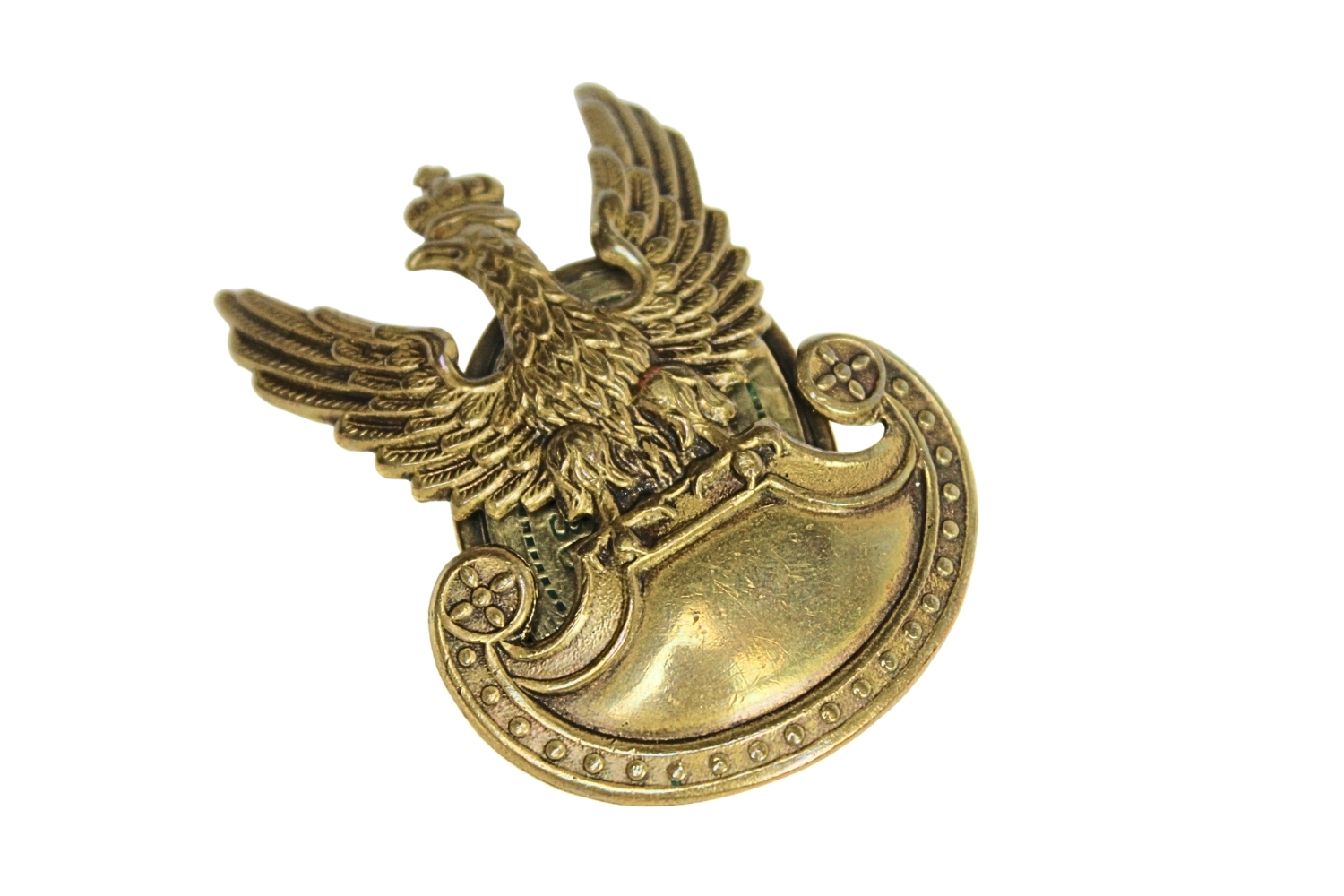 II RP ORZEŁ WZ. 19 Z OWALNYM GUZEM/ NAKRĘTKĄ ZOCH