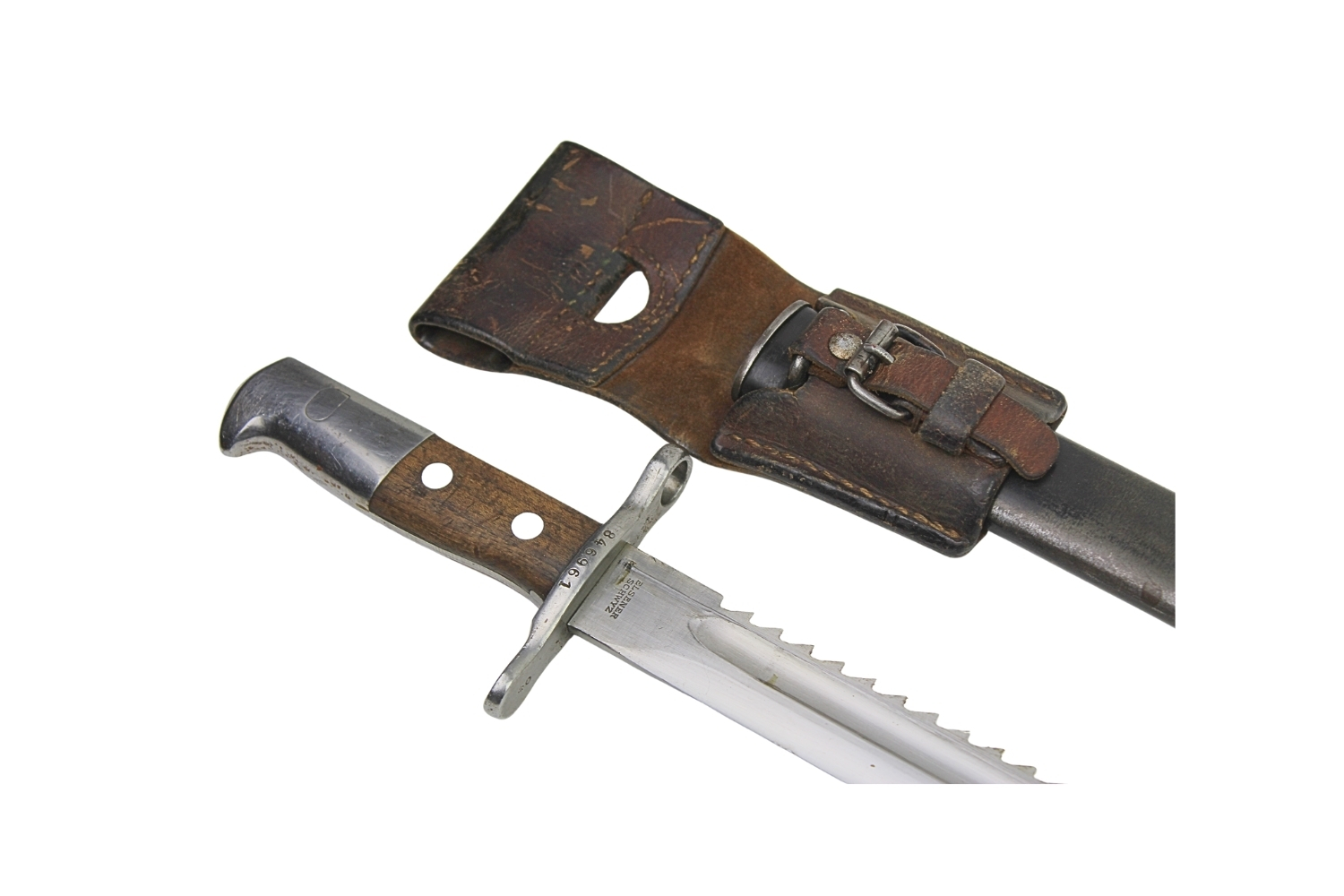 BAGNET SZWAJCARSKI M1906 SAPERSKI z piłą