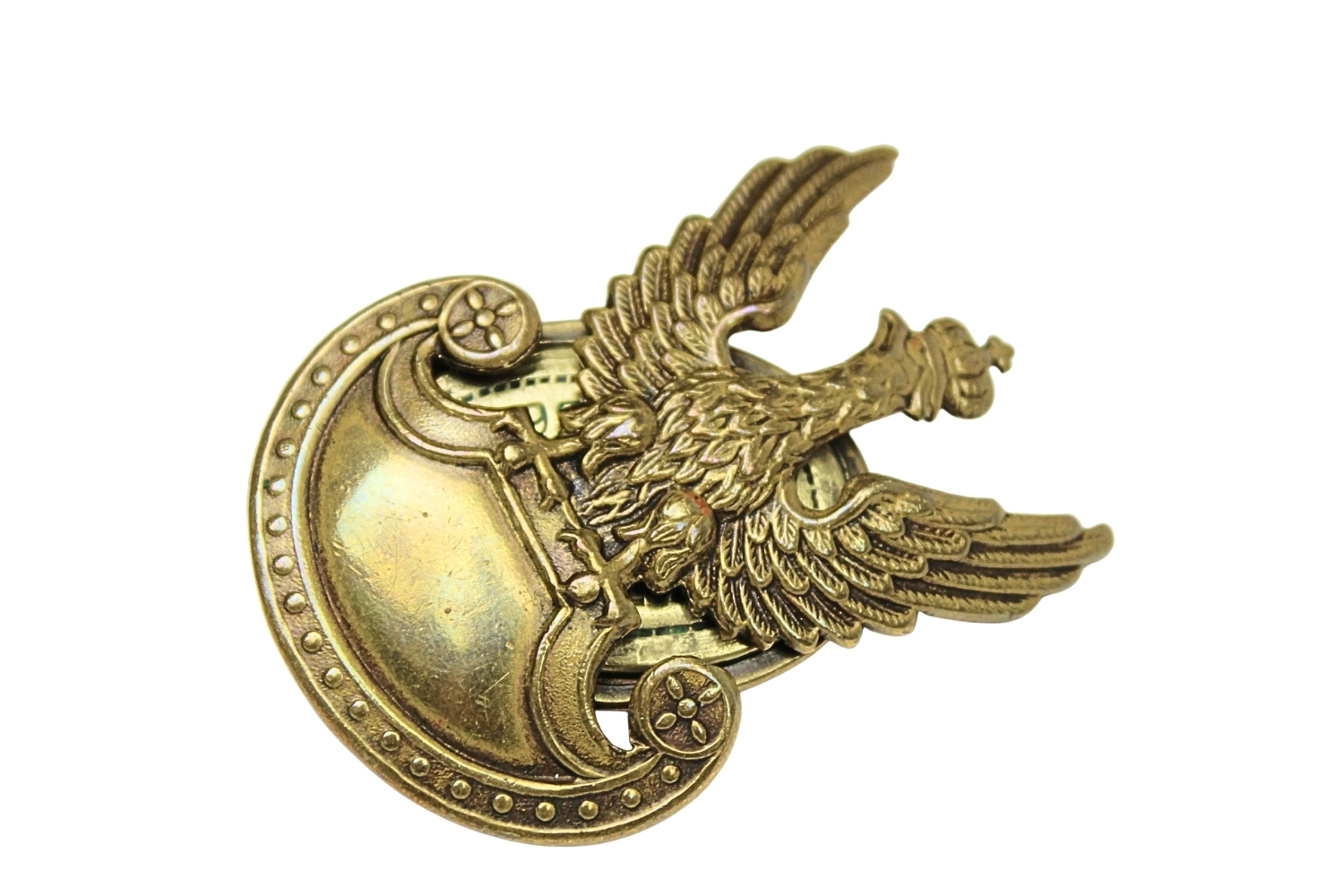 II RP ORZEŁ WZ. 19 Z OWALNYM GUZEM/ NAKRĘTKĄ ZOCH