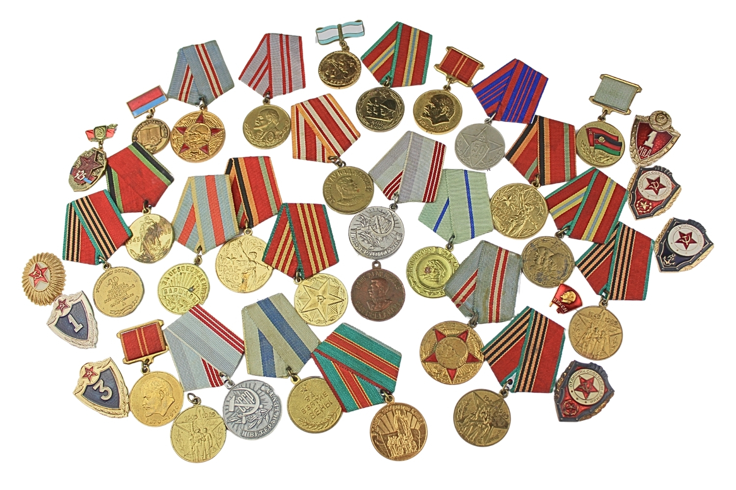 Ogromny zestaw medali ZSRR
