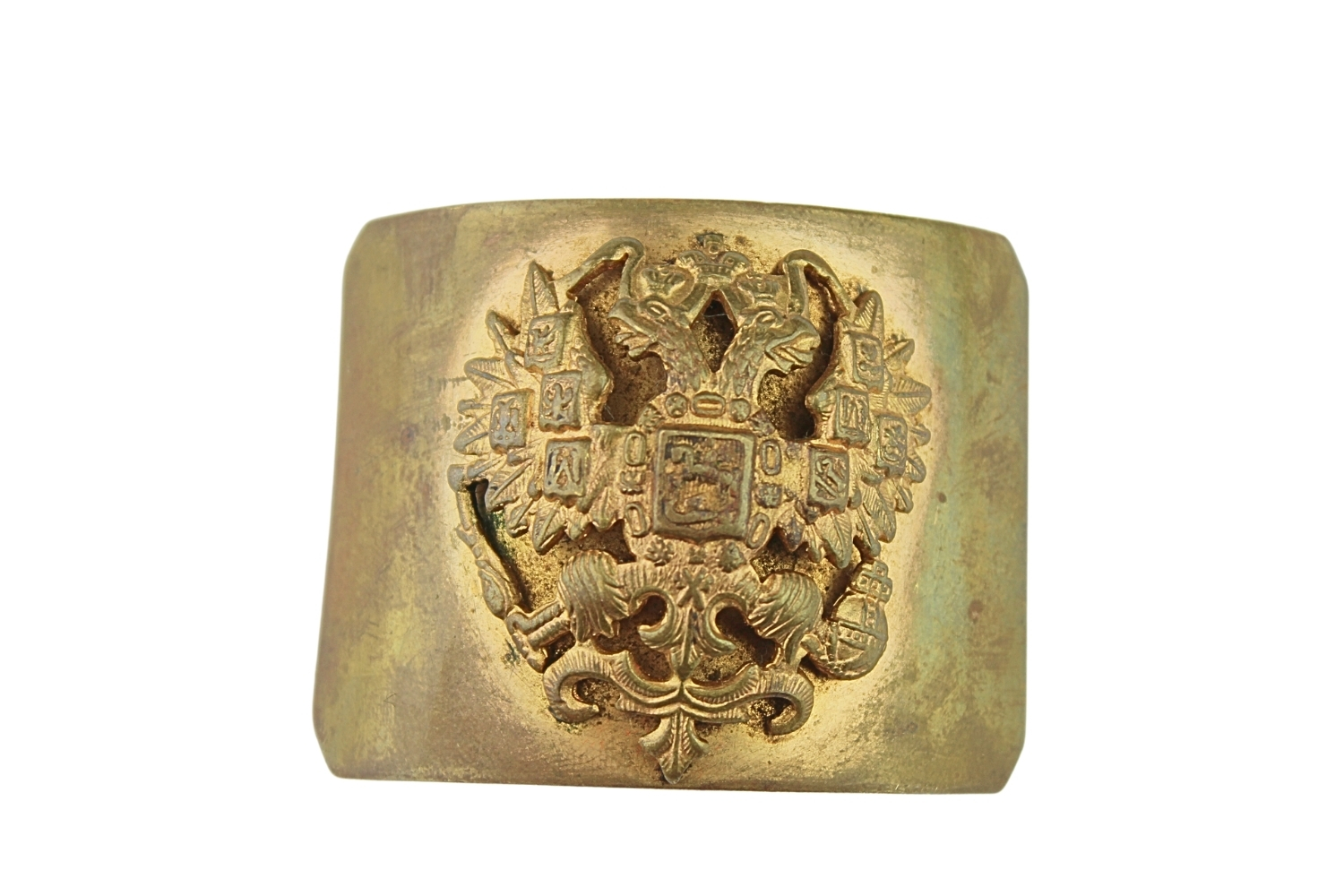 Klamra carska z nakładanym orłem unikat