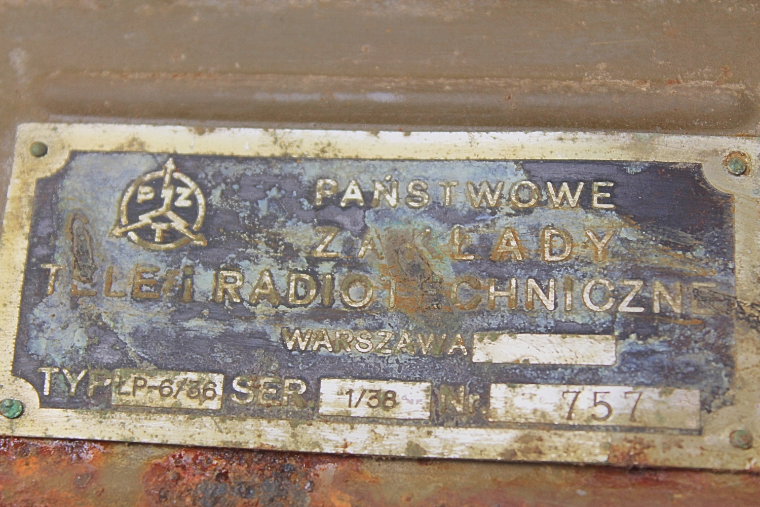 II RP Łącznica polowa wz.36 Ł.P. 6-36 Unikat 