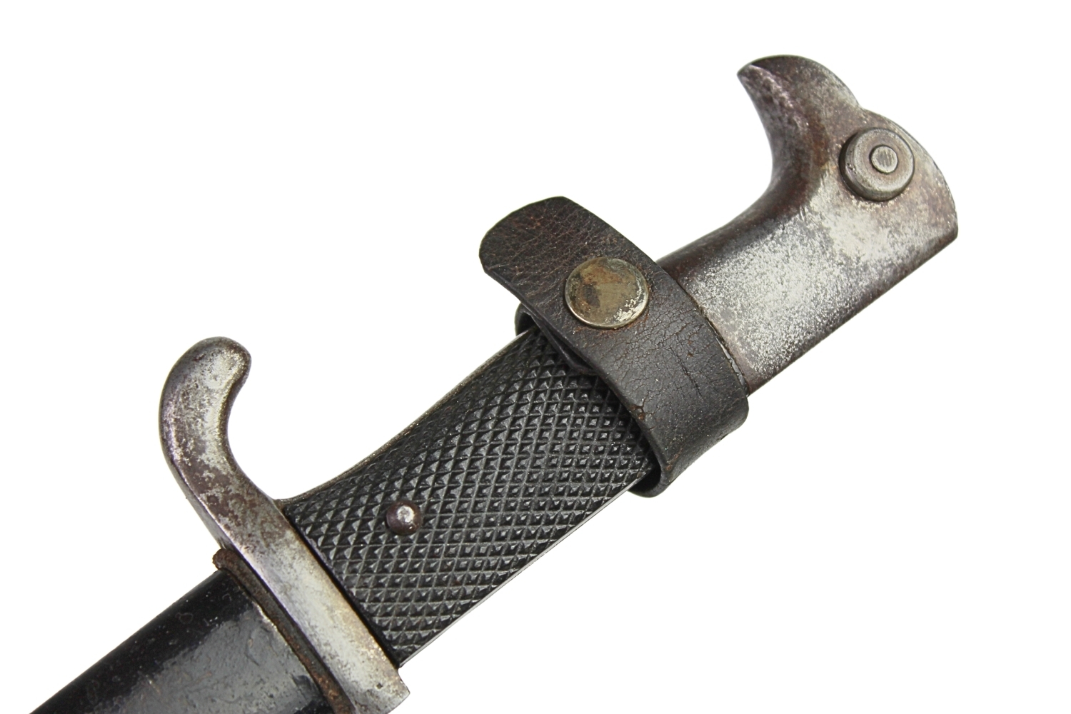 Niemiecki nóż okopowy bojowy sygnowany