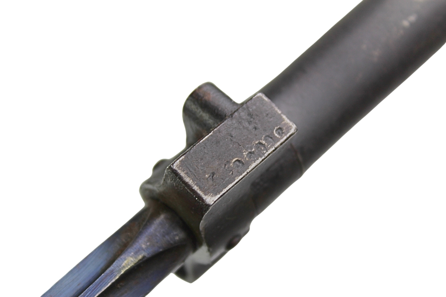 Bagnet Lebel wz.1886 żeliwo z żabką 