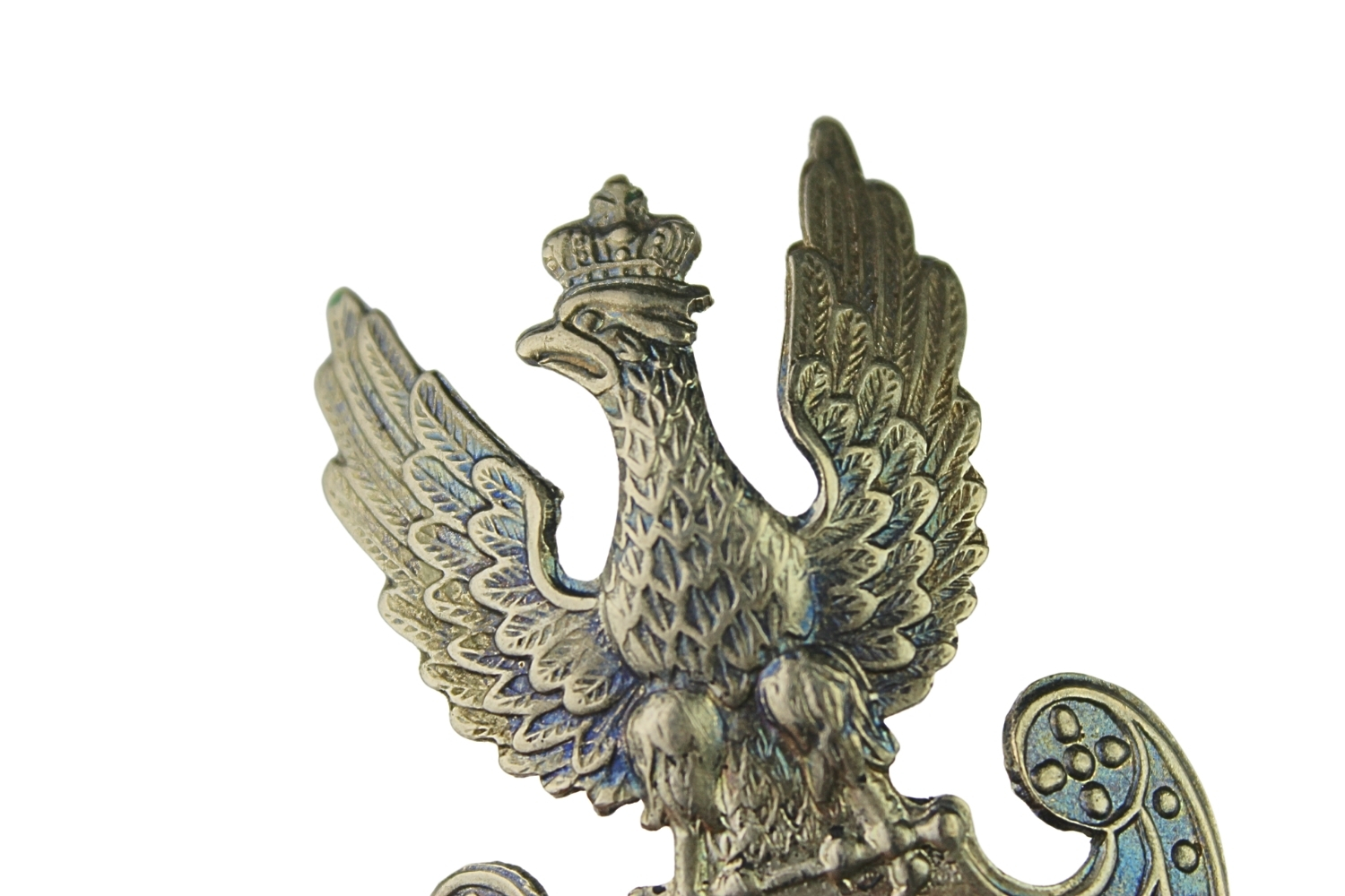 II RP Orzeł wz.19 Grabski Łódź Biały Metal