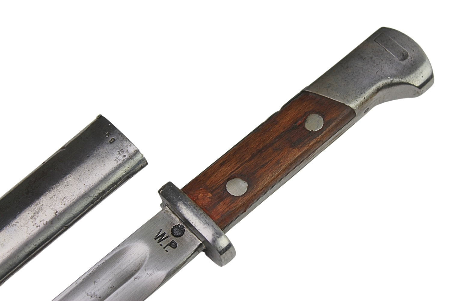 II RP Bagnet wz.24 „Perkun” z oznaczeniem wzoru