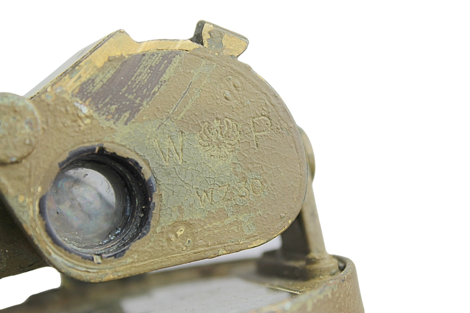 II RP Kątomierz busola wz.30 PZO Warszawa z pokrowcem UNIAKT 