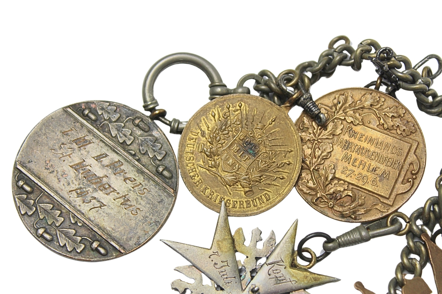 Zestaw medali bractwo kurkowe Niemcy