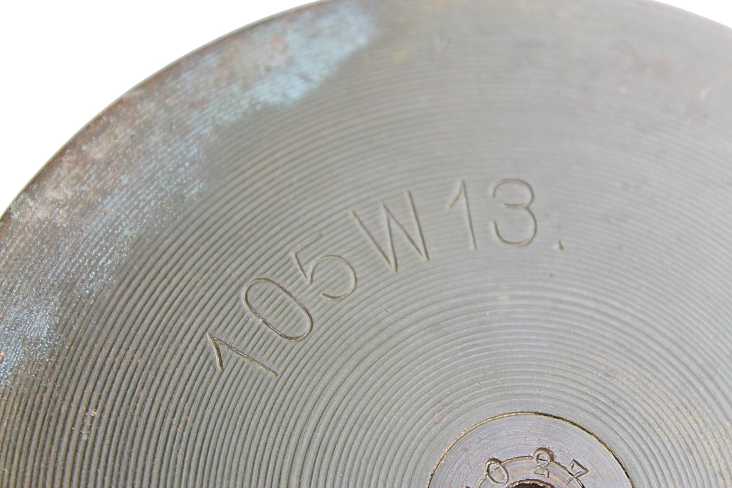 II RP ŁUSKA Z POCISKIEM armata 105mm SCHNEIDER wz.1913 Skorupa Dekoracyjna