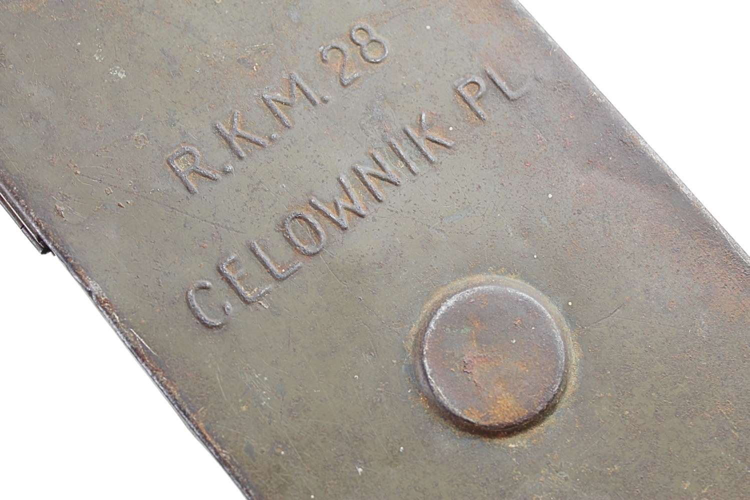 II RP RKM wz. 28 Browning Pudełko na Celownik P-lot