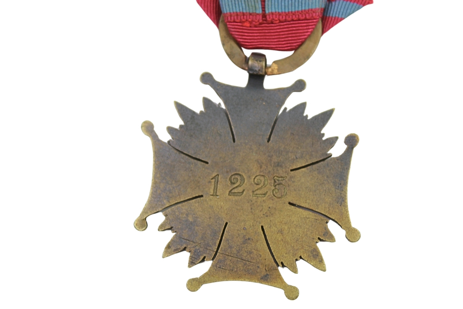 II RP BRĄZOWY KRZYŻ ZASLUGI NUMEROWANY